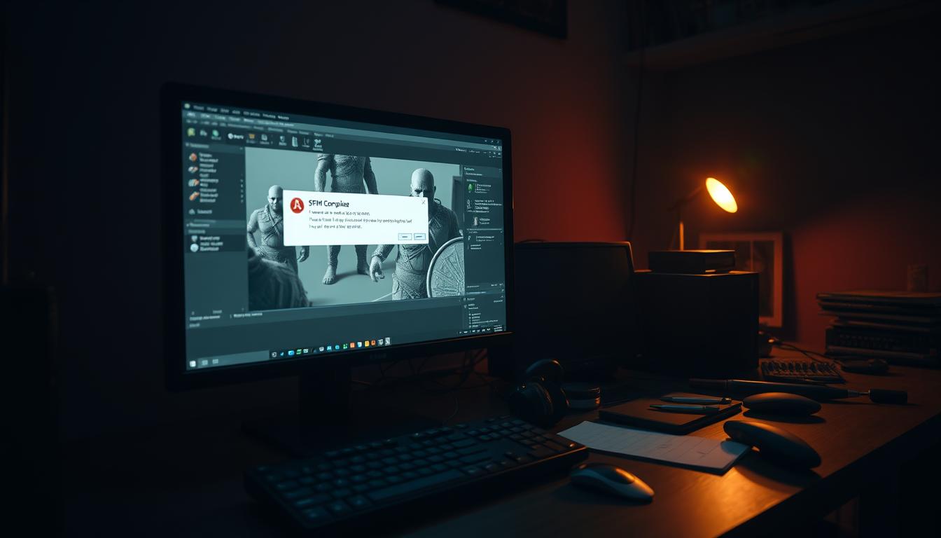 SFM Compile Error Troubleshooting